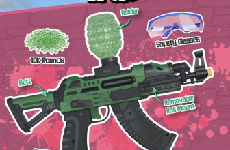 Electric splatter ball backyard – $12