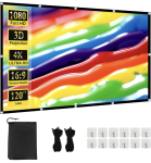 120 inch projector screen – $10+