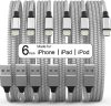 6pack lightning charging cable for apple – $5+