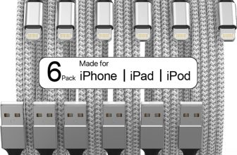 6pack lightning charging cable for apple – $5+