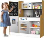Wooden play kitchen Large size kids – $64+