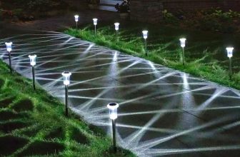 6pack Outdoor solar path lights – $9