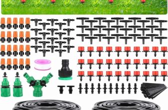 98ft Garden Drip irrigation kit – $15
