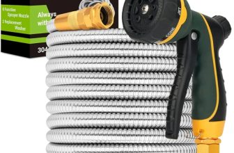 Metal Garden hose – $9
