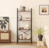 4 tier ladder book shelf -$35