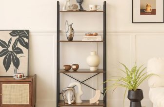 4 tier ladder book shelf -$35