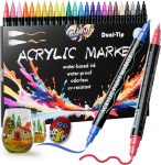 24 Acrylic paint pens – $9+