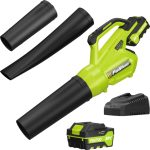 Cordless Leaf blower with battery and charger – $36