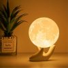 3.5inch Moon lamp night light -$9