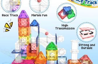 42pcs Magnetic tile with Marble Run – $12+