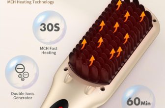 Hair straightener brush – $20