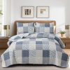 King size 3pcs Quilt set – $19+