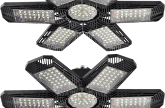2 pack LED garage lights – $12
