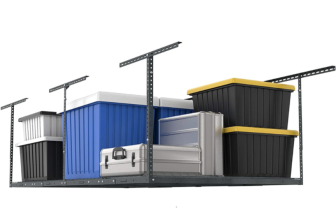 Overhead garage storage rack – $138