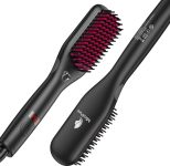 Heated hair straightening brush – $20