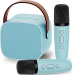 Kids karaoke with 2mic and speaker – $15