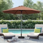 9ft outdoor patio umbrella – $37+
