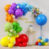 Rainbow balloon garland arch kit – $5