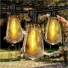 100ft outdoor string lights – $18
