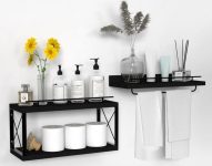 Floating shelf set – $11