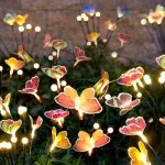 12 Butterfly solar lights – $9