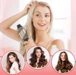 Heated curling brush – $15