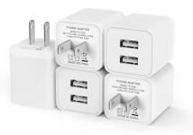 5pack USB wall charger block – $6