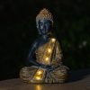Solar LED Buddha statue – $15