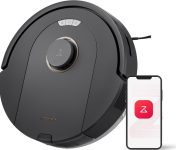 Roborock Q5 vacuum with mop and lidar map – $179