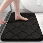 30×20 Bath mat black – $5