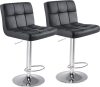 2pcs swivel bar stools – $59