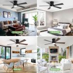 52″ Ceiling fan with light – $50