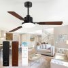 52″ ceiling fan with light – $45