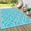 Outdoor straw rug – $15