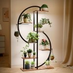 Plant stand with Grow light – $59