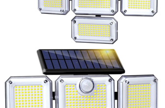 2pk – Solar Motion sensor flood light – $18