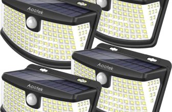 4 pack solar lights – $15