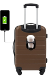 Wrangler 20″ Carryon luggage with USB port – $27